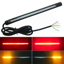LED Flexible Mini Strip Led Motorcycle Turn Signal Universal Amber Light Strip