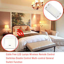 1pcs Wireless Lights Switch Kit Self-Powered Switch Remote Control