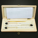 Alcohol Hydrometer Thermometer Set F/ Home Brew Wine Liquor Mead Tester QNE