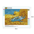 5D DIY Full Drill Diamond Painting Relaxing Couple Cross Stitch Embroidery