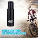 Bicycle Fork Stem Extender 28.6mm Bike Handlebar Riser Cycling Tool (Black) A
