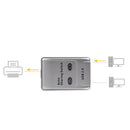 2Ports USB 2.0 Auto Sharing HUB Selector Switcher For Printer/Scanner