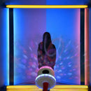 48LED Colorful Bluetooth Magic Ball Lamp Voice Control Light for Party Home A