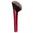 Large Oblique Head Blush Brush Loose Powder Rouge Brush Aluminum Tube Seaml