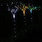 2Pcs 100 LED Firework DIY Fairy Lights Solar Stake Garden Lights Xmas Wedding