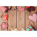 Christmas Tree Elk Gift Backdrop Photography Background Cloth Photographic Prop
