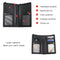 Women Messenger Bag PU Leather Phone Purse Mini Shoulder Handbag (Black)