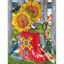5D DIY Full Drill Diamond Painting Cross Stitch Embroidery Kit (Flower02)
