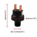 3X(New Black 12V/24V 1/4 inch Npt 170-200 Psi Air Pressure Control Switch V