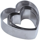 Heart Cut Outs/Heart Cookie Cutters,Set of 3 U6E7