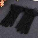 Fashion Women Bridal Evening Wedding Party Prom Driving Costume Lace Gloves B6S6
