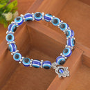 Wonderful Evil Eye Bead Protection  Bracelet Jewelry Hamsa Hand Bracelet   LJ