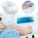 Electric DIY Nail Art Soak Bowl Vibration Hand Wash Gel Polish Removal (EU) A