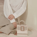 Female Shoulder Purse Splicing Party Elegant Evening Wristlets PU Crossbody Bags