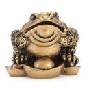 Chinese Feng Shui Money Lucky Fortune Wealth Toad Coin Home Decoration Home L7K6