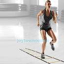 9-Rung Agility Ladder for Speed Soccer Football Fitness Feet Training With Bag