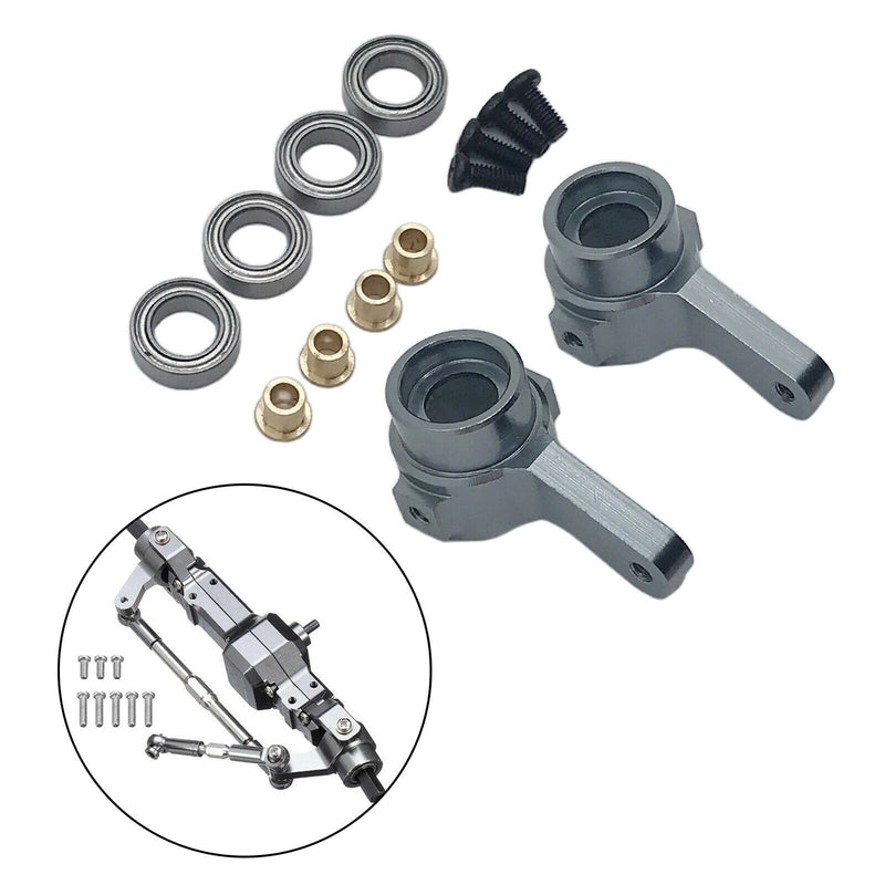 2x RC Alloy Front Axle Steering Cup for WPL MN D90 D91 MN99S Crawler Trucks