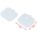10pcs Silicone Gel Electrode Pads Tens Electrodes Digital Massager 2mm Plu OZ