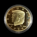 2020 Donald Trump Commemorative Coin Security Collection Coin Souvenir Gifts M&E