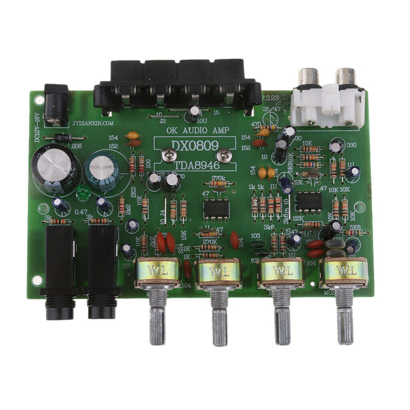 DX0809 12V 60W Peak Stereo Audio Power DIY Board