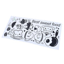 Fridge Coffee Stickers Removable Wall Stickers Room Wall Kitchen Stick ME