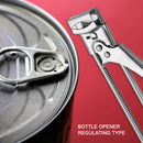 Stainless Steel Adjustable Jar Lid Opener Can Bottle Gripper Kitchen Gadget