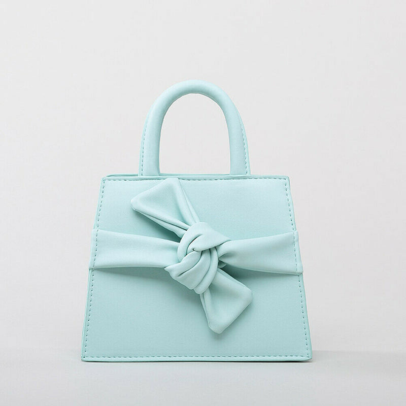 Portable Shoulder Top-handle Clutch Mini Lady PU Messenger Bag Sweet Wristlets