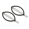 Women's Metal Leaf Shaped Straight Hair Clip