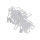 Cartoon Kung Fu Metal Cutting Dies Stencil DIY Scrapbook Paper Card Craft