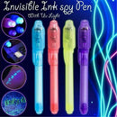 New 1pc Invisible Ink Spy Pen Built in UV Light Magic Marker Secret Message