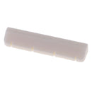 Set of Guitar Cattle Bone Slotted Saddle Nut for Ukulele Uku Uke Replacement