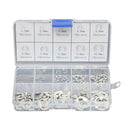 120Pcs Stainless Steel E-Clip Retaining Circlip Assortment Kit 1.5mm ~ 10mm