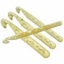 5Pcs 12mm/15mm/18mm/20mm/25mm Huge Crochet Hooks Set Plastic Knitting Needl I1O5