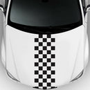 Car Styling Stickers Racing Sports Stripe Hood Bonnet Decals Auto Decoration