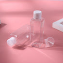 4pcs Portable 100ML Square Split Bottling Refillable Empty Container+Funnel