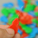 Colorful Home Mini Random Color Gourd Shape Insert Tool Needle Threader