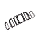Interior Carbon Fiber Trim Refit Decorative Air Outlet Conditioning Cover S