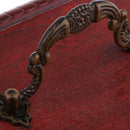 Retro 4 Layer Jewelry Storage Box Wood Chest Treasure Organizer Ring Case