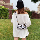 Crossbody Bag Women Chain PU Leather Small Shoulder Messenger Handbag Female