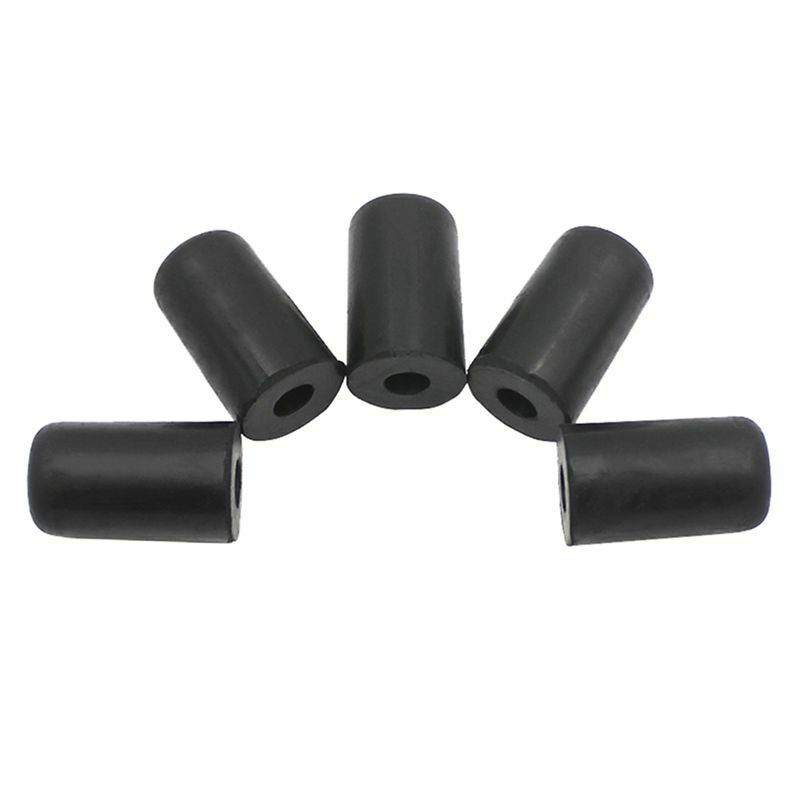 5 Pcs Cello Endpin Tip Protector Rubber Cello tail pin case Tip Cap Protect