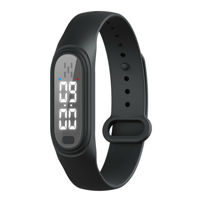 Q2 Ultrasonic Mosquito Repellent Watch Anti Pest Bug Drive Bracelet (Black)