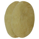 2Pcs 9.9 Inch 33cm Buffalo Leather Drum Skin Head Clear Sound Drums Accesso