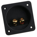 2-Way Speaker Box Terminal Binding Post, Square Connector (80-503)