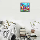 5D Diamond Painting Kit Rainbow Couple Cow Cross Craft Stitch Art Home Decor