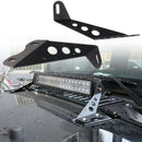 20 Inch LED Straight Light Bar Mounts Hood Mounting Bracket Fit for Jeep Wr