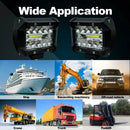 Waterproof DC9-30V 4in 60W 6000LM LED Work Light Bar for Off-road Car Truck