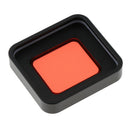 2PCS New Square Camera Diving Lens Filter Kit Fit for GoPro - Yellow+Red