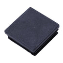 6 pcs Black Closure End Caps Square Tubing Tube Foot Cover 40 x 40 mm