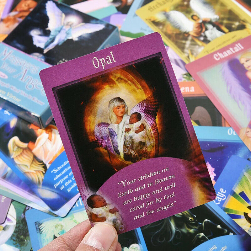 Messages From Your Angels Oracle Cards Deck Mysterious Tarot Cards Board Gam Nw