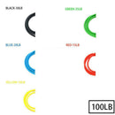 11x Durable Resistance Exercise Band Yoga Pilates Abs Workout Bands Tube Fi H3M0